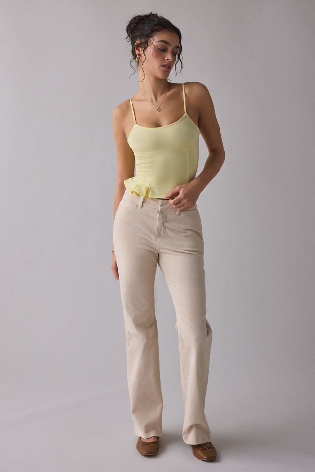 Silence + Noise Good Luck Peplum Cami #2