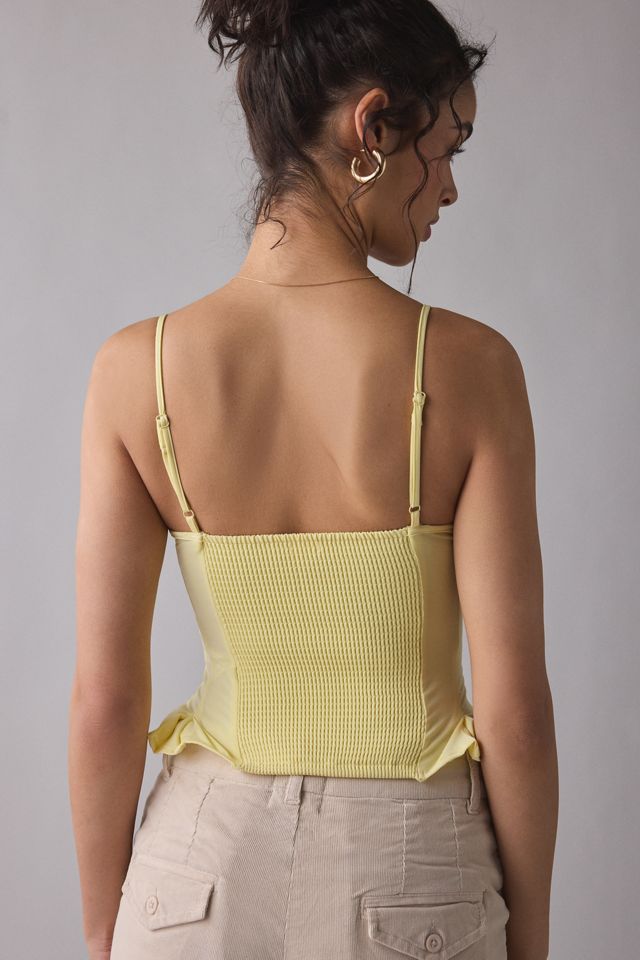 Silence + Noise Good Luck Peplum Cami #3
