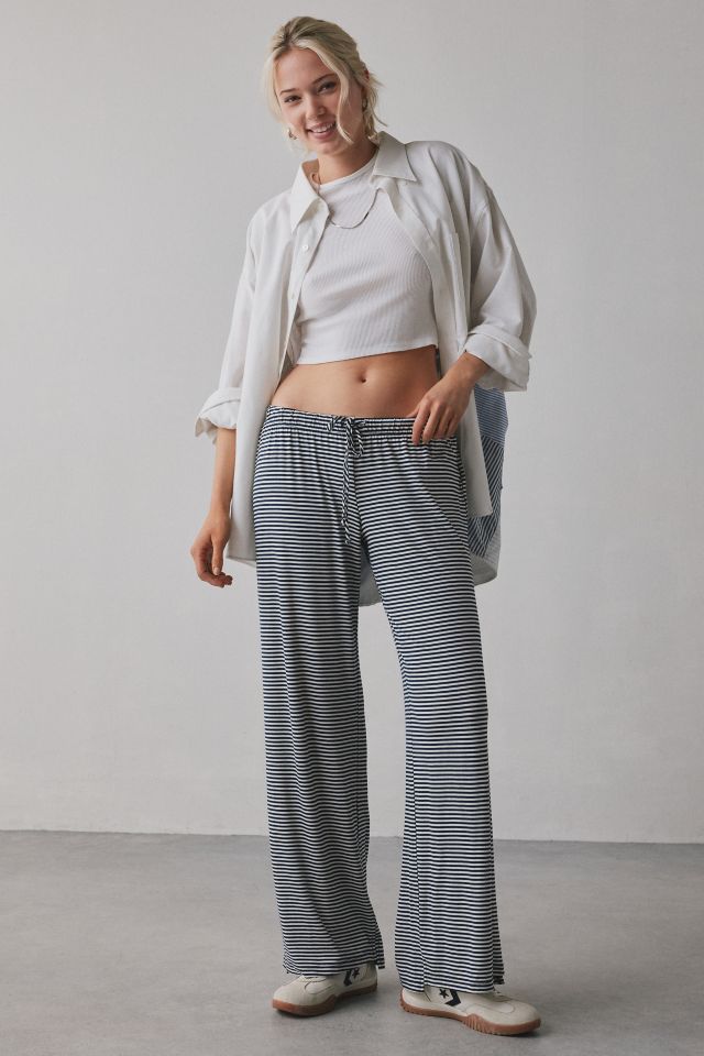 ReMADE By UO Remnants Stripe Knit Pull On Pant #2
