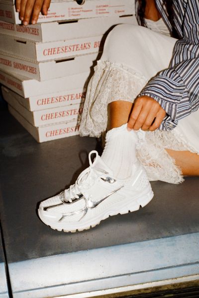 Nike Women's Zoom Vomero 5 Sneaker In White/summit White/pure Platinum, Women's At Urban Outfitters