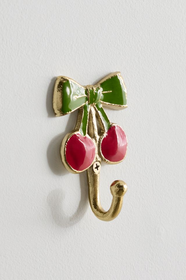 Cherry Bows Metal Wall Hook #1