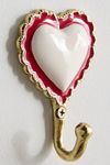 Doily Heart Metal Wall Hook