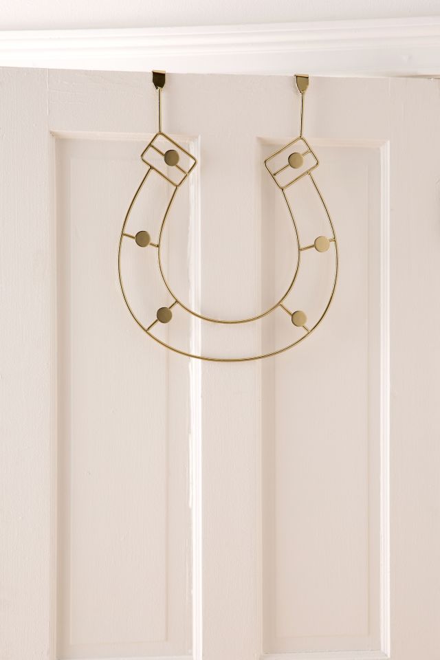 Horseshoe Iron Over-The-Door Multi-Hook #1