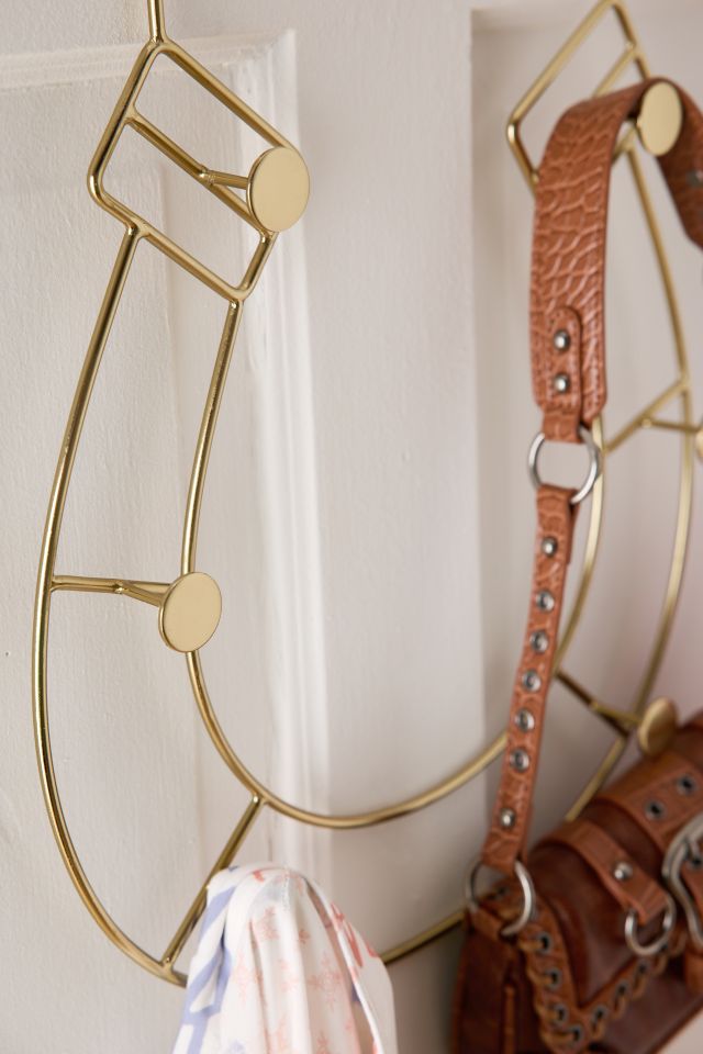 Horseshoe Iron Over-The-Door Multi-Hook #2