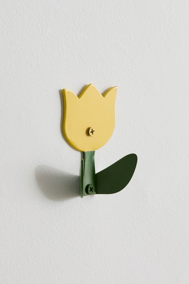 Tulip Shape Metal Wall Hook #1