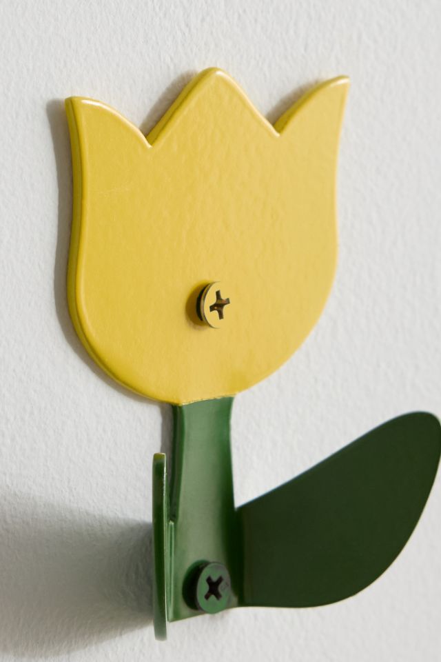Tulip Shape Metal Wall Hook #2