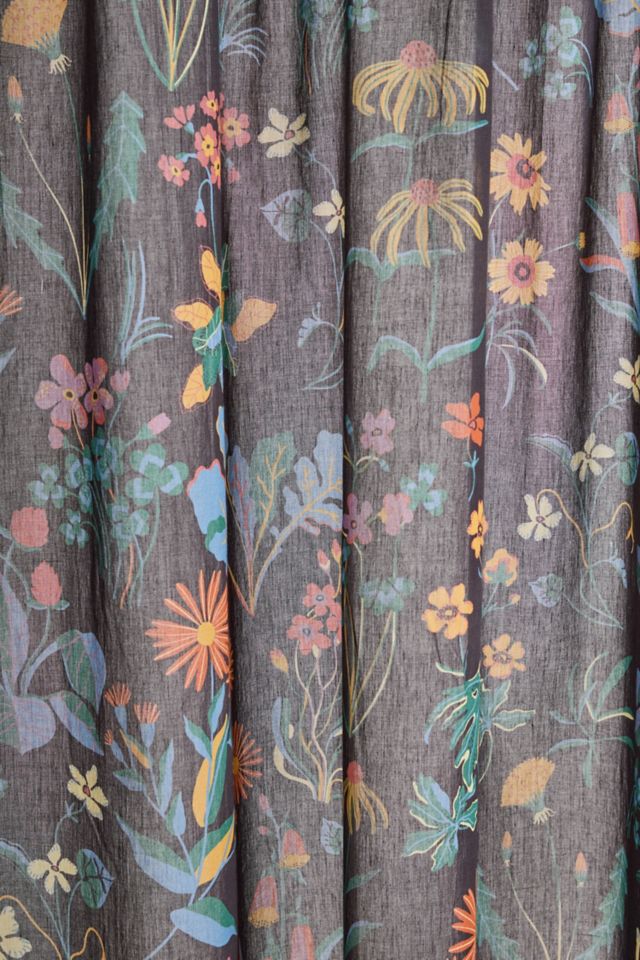 Flori Wildflower Patterned Window Panel #2