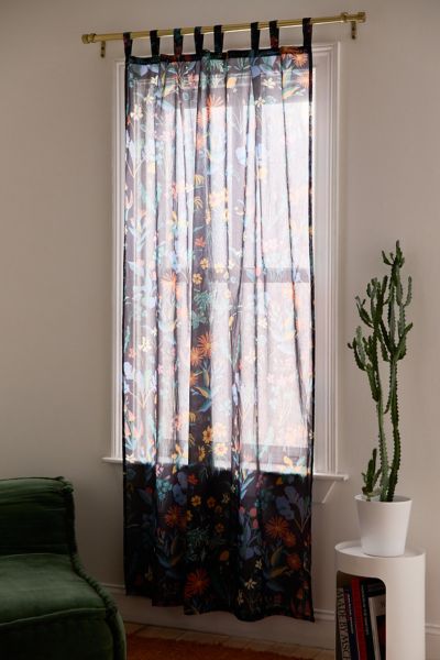 Flori Wildflower Patterned Window Panel