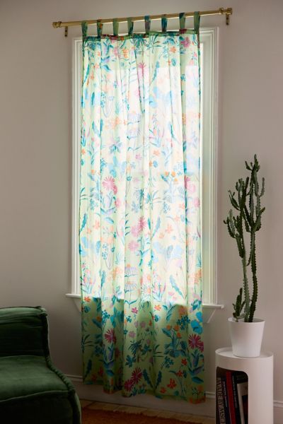 Irene Hanky Patterned Window Panel