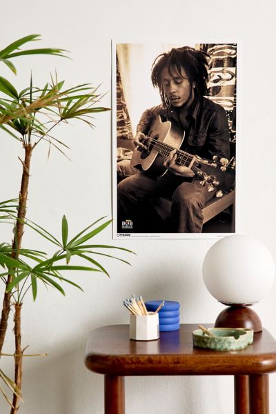 Urban Outfitters Bob Marley Sepia Poster At