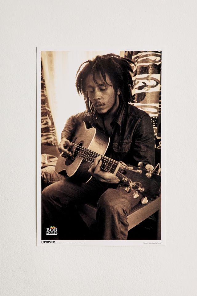 Bob Marley Sepia Poster #1