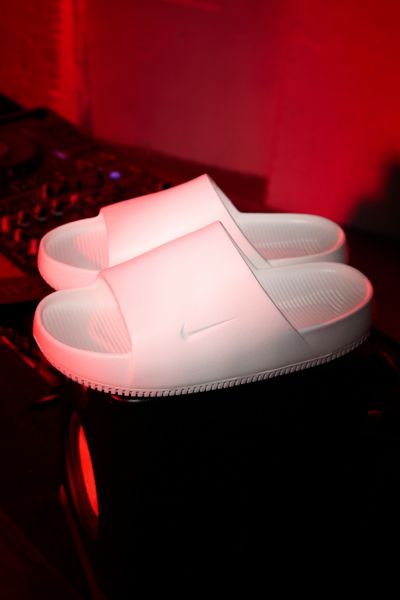 Nike Calm Slide Sandal In White