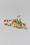 Metal Strawberry Claw Clip