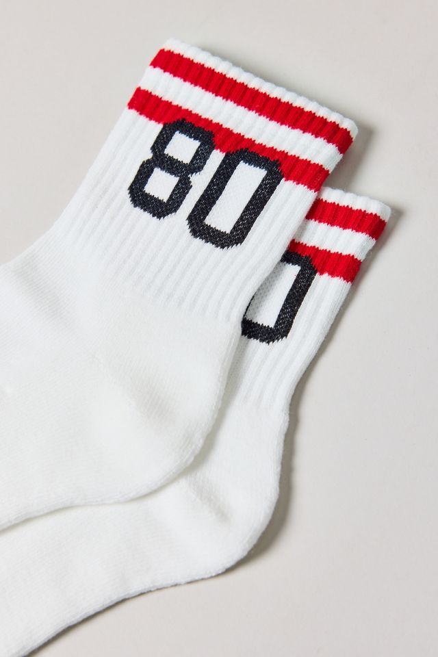 Varsity Stripe 80 Crew Sock #2