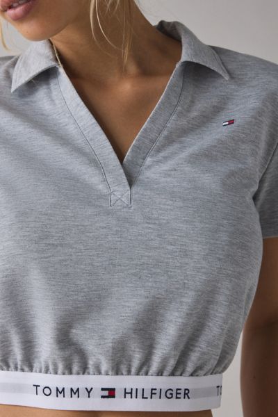 Out From Under X Tommy Hilfiger Cropped Polo Top