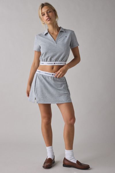 Out From Under X Tommy Hilfiger Cropped Polo Top