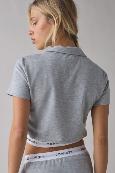 Out From Under X Tommy Hilfiger Cropped Polo Top