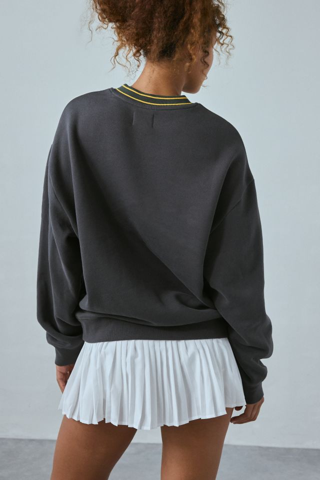 BDG Vinny Good Luck Graphic Oversized V-Neck Pullover #2