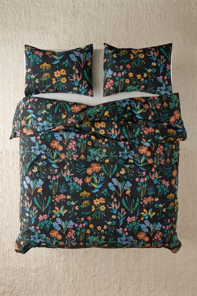 Flori Wildflower Floral Duvet Cover Set