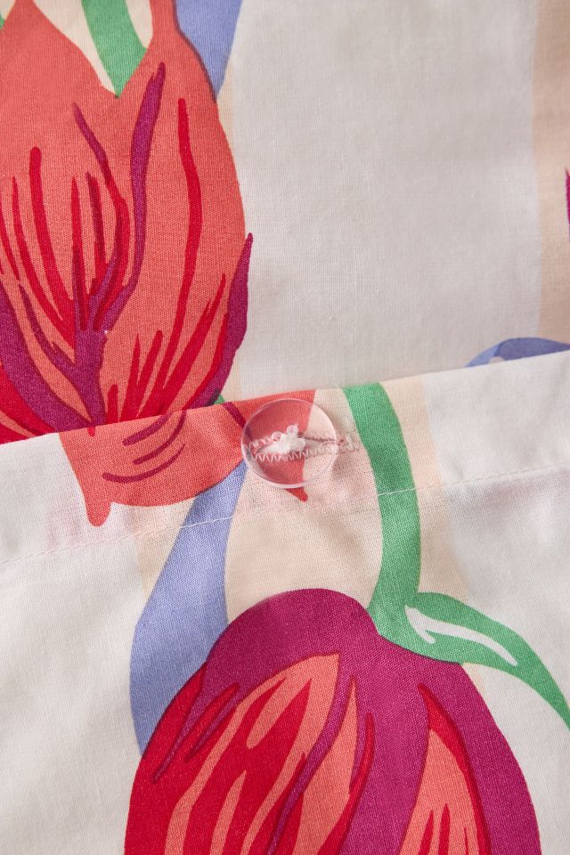 Kristen Tulip Floral Duvet Cover Set #4