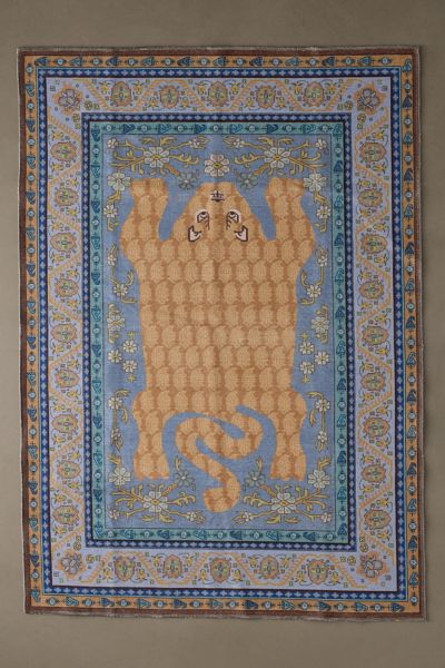 San Marzano Tomato Can Shape Tufted Shag Rug