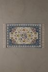 Art Deco Tulip Floral Printed Rug