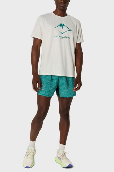 ASICS Fujitrail Printed 5in Running Short