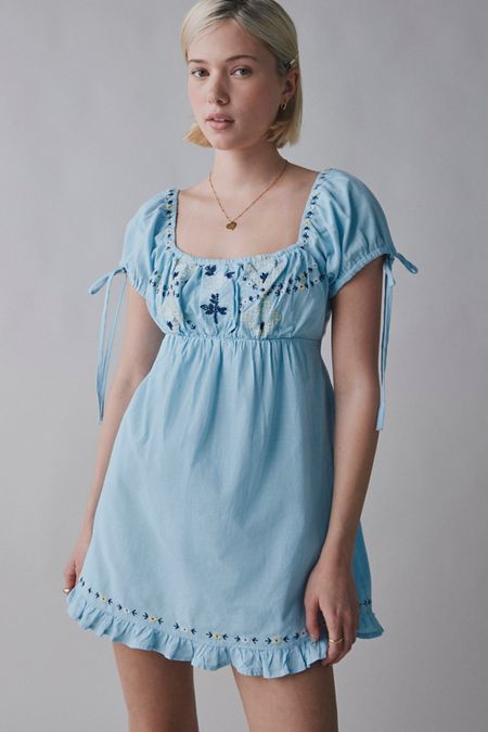 Emma Tie Back Babydoll Dress Emma Tie Back Babydoll Dress