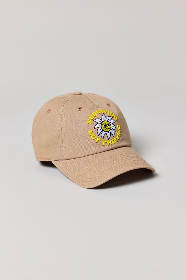 American Needle Surviving Not Thriving Embroidered Baseball Hat #1