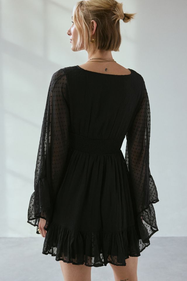 Kimchi Blue Abby Ruffle Bell Sleeve Mini Dress #2