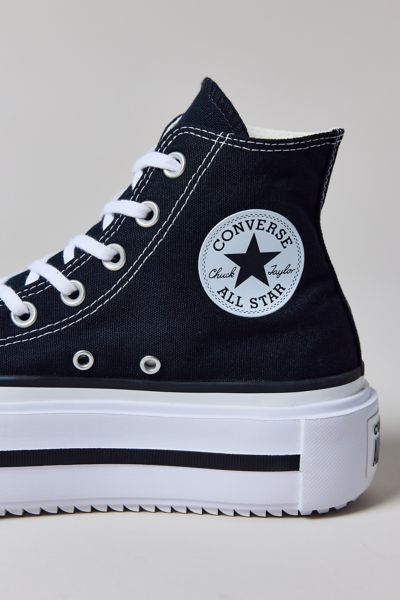 Converse Women's Chuck Taylor All Star Lift Double Stack Sneaker In Blk/noir, Women's At Urban Outfitters