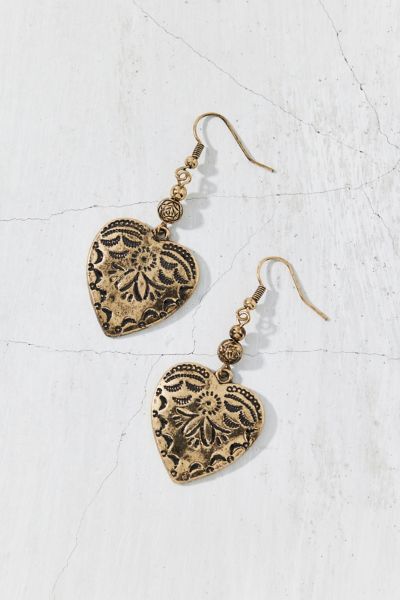 Statement Swirl Drop Earring