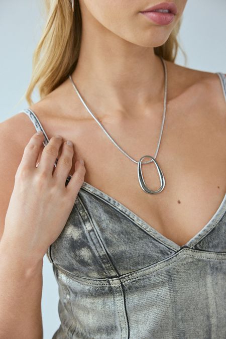 Padlock Chain Necklace | Urban Outfitters Padlock Chain Necklace | Urban Outfitters