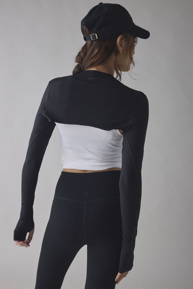 Nike Zenvy Dri-FIT Long Sleeve Shrug Top #1
