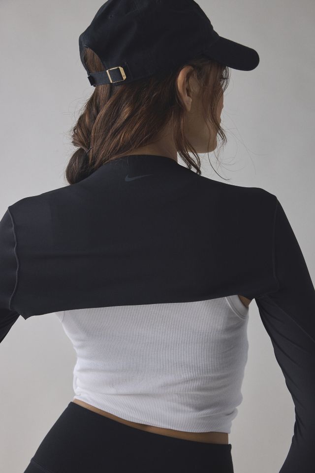 Nike Zenvy Dri-FIT Long Sleeve Shrug Top #3