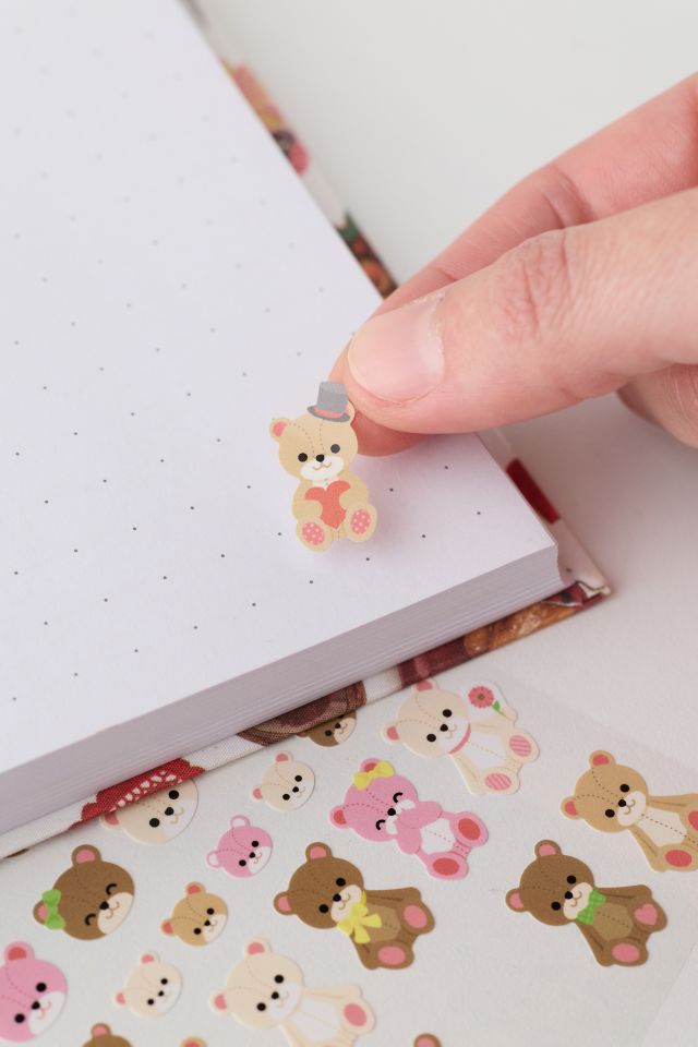 Teddy Bear Sticker Sheet #1