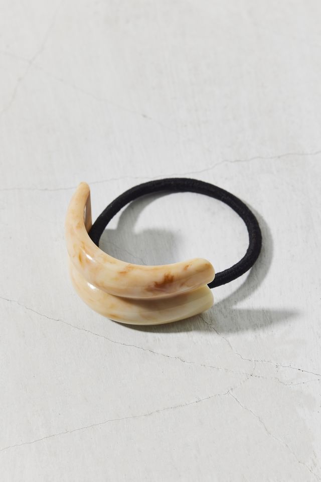 Resin Cuff Stretchy Ponytail Holder #1