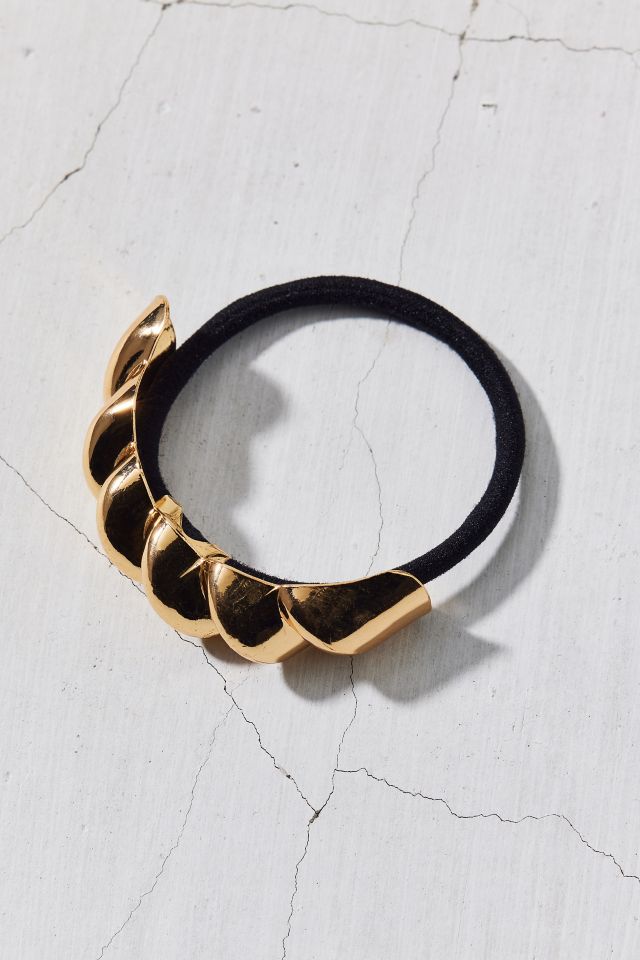 Twist Cuff Metal Ponytail Holder #2