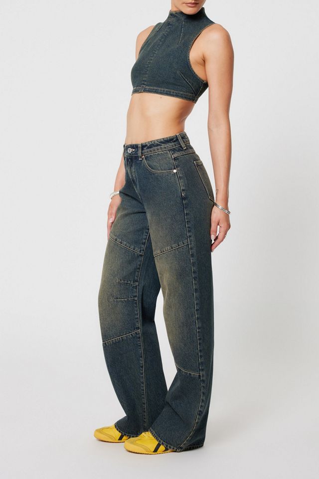 Abrand 95 Mid Baggy Barrel Jean Urban Outfitters