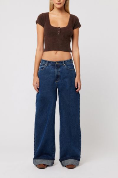 Abrand Jeans 95 Mid Super Baggy Jean In Tara, Women's At Urban Outfitters