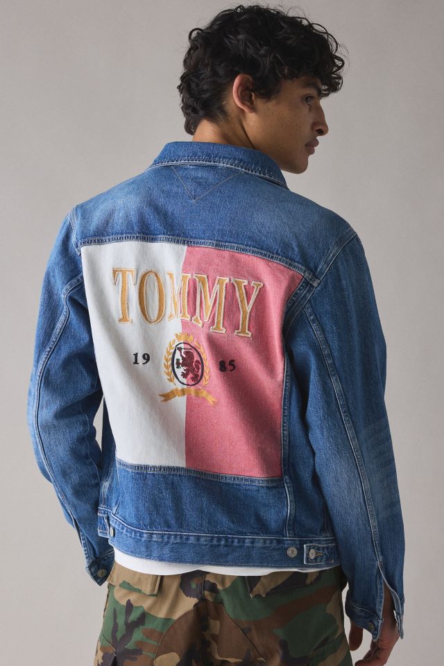 Tommy Hilfiger Flag Logo Denim Jacket #1