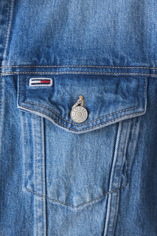Tommy Hilfiger Flag Logo Denim Jacket #3