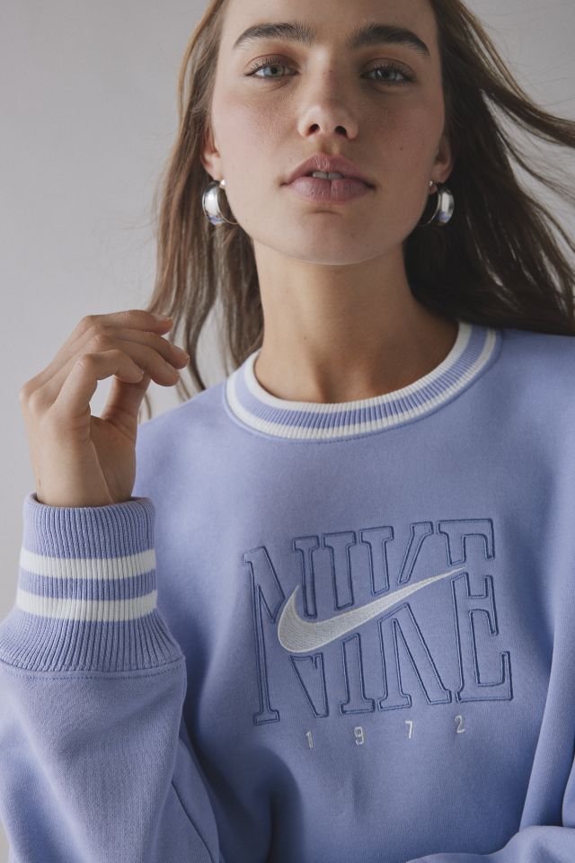 Nike Sportswear Phoenix Fleece Graphic Oversized Crew Neck Pullover #2