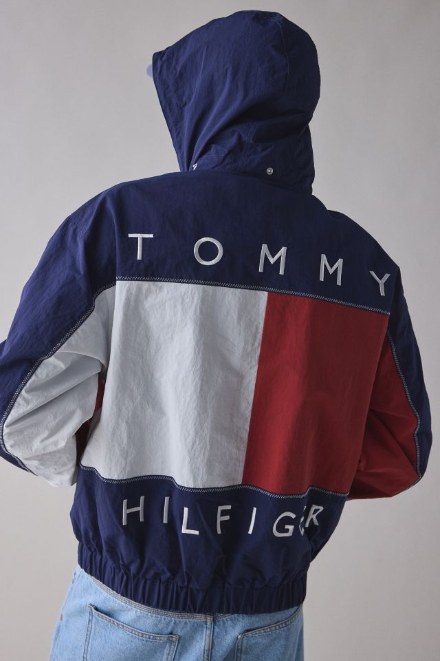 Tommy Hilfiger Sailing Reversible Retro Logo Windbreaker Jacket #1