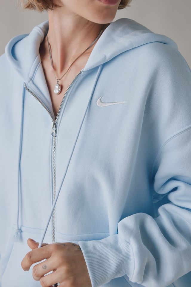 Nike Sportswear Phoenix Fleece Full-Zip Oversized Hoodie Sweatshirt #1