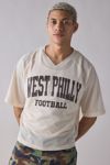 Football Scrimmage Graphic Jersey Tee