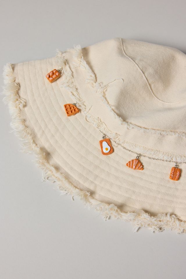 Pastry Charm Denim Bucket Hat