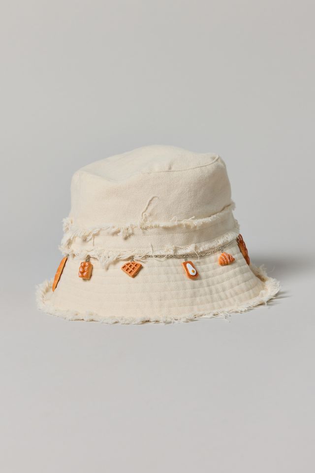 Pastry Charm Denim Bucket Hat