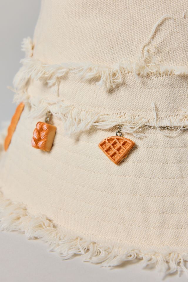 Pastry Charm Denim Bucket Hat
