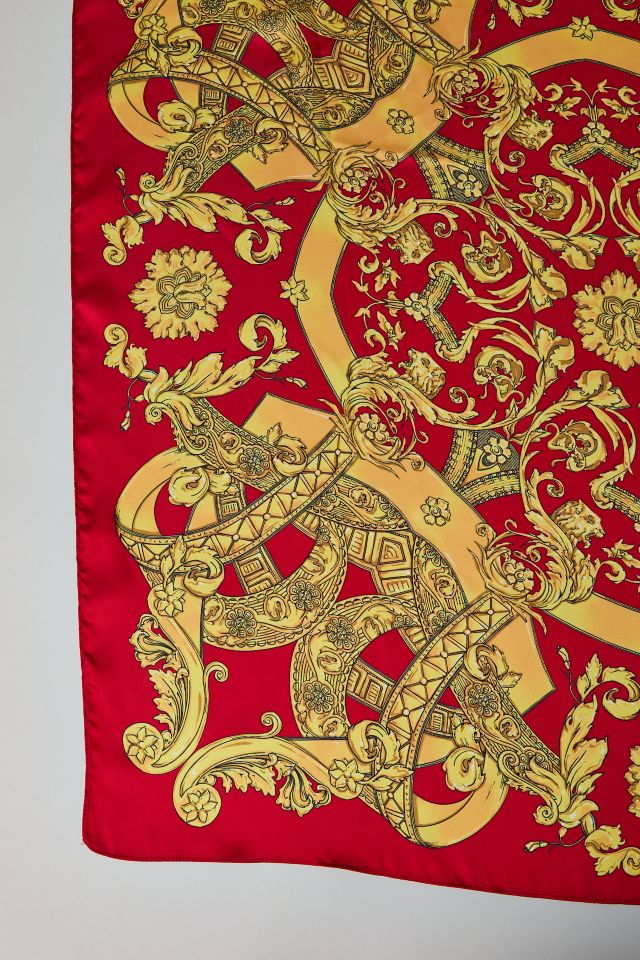 Gate Printed Silky Scarf #2
